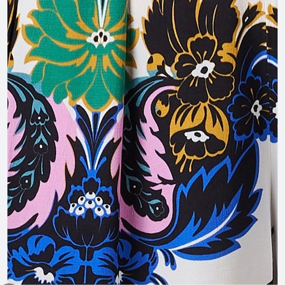 Figue Charlene White Multi Print Pant NEW - Picture 6 of 11